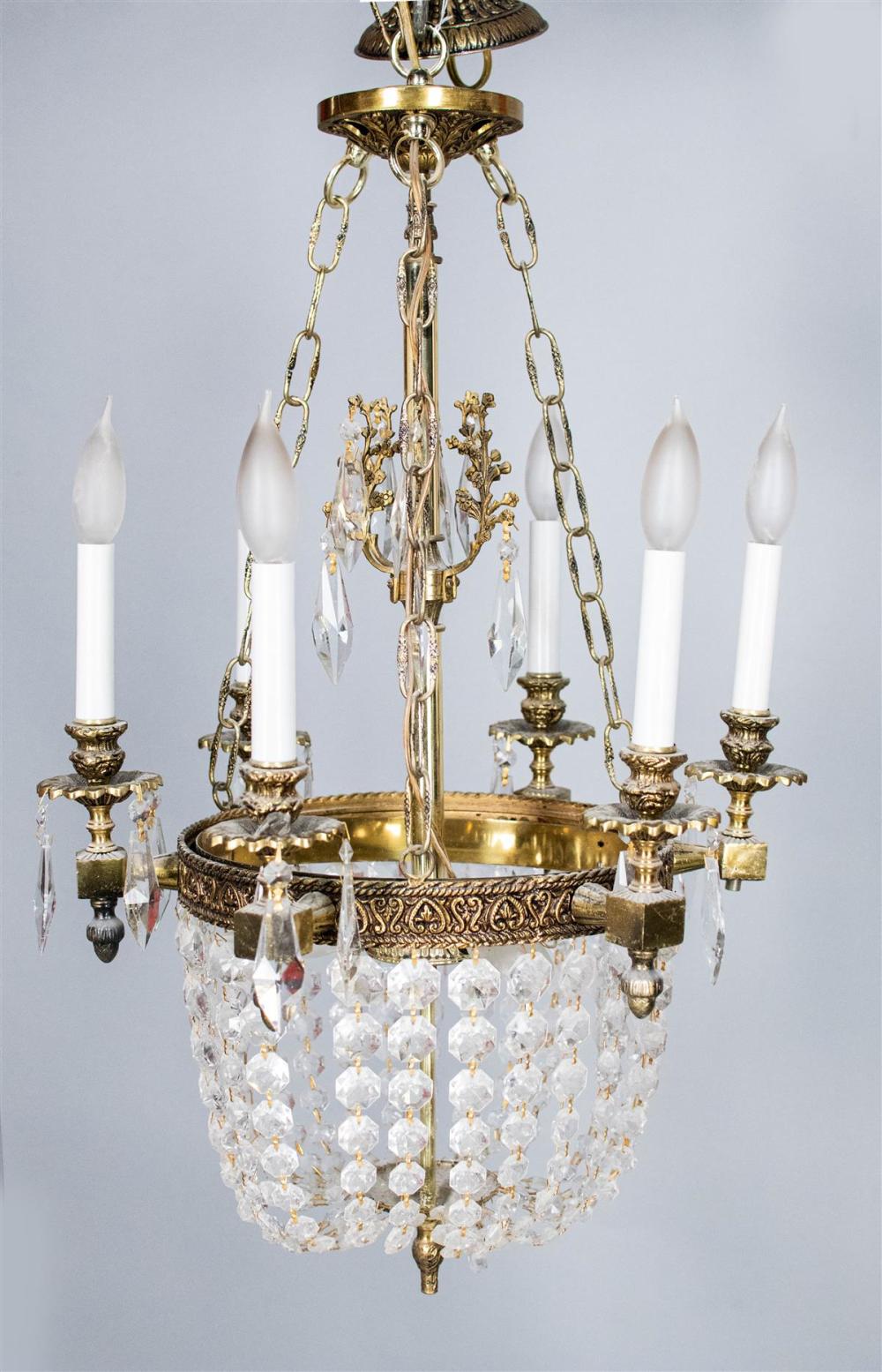 NEOCLASSICAL STYLE GILT METAL AND 33ac74