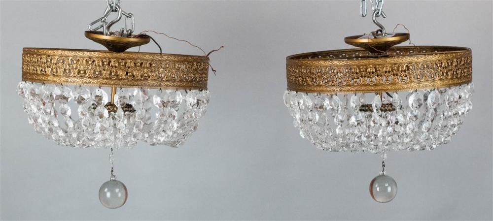 PAIR OF NEOCLASSICAL STYLE BRASS 33ac79