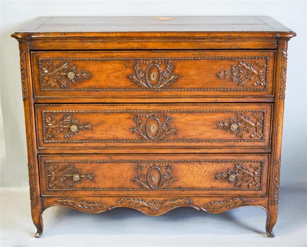 LOUIS XV STYLE FRUITWOOD COMMODELOUIS