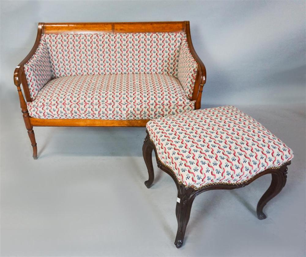 LATE FEDERAL STYLE UPHOLSTERED 33ac9e