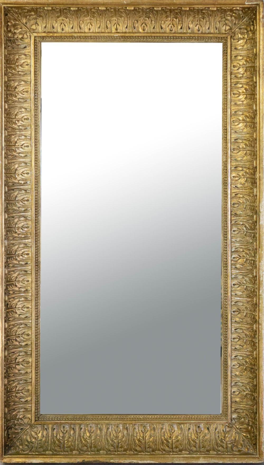 NEOCLASSICAL STYLE GILT FRAMED MIRRORNEOCLASSICAL