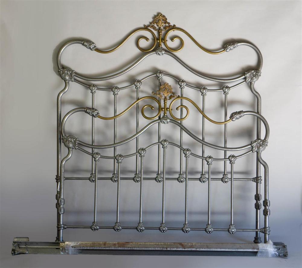 VICTORIAN STYLE BRASS AND IRON QUEEN