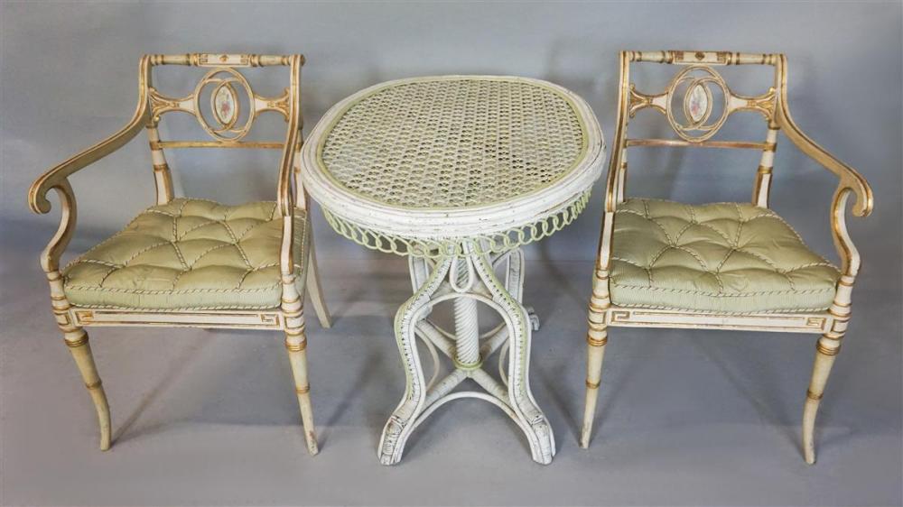 PAIR OF CLASSICAL STYLE PAINTED 33acdf