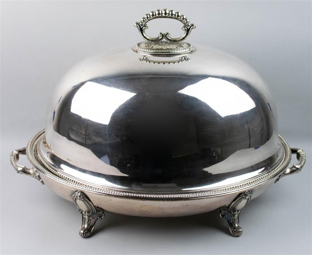 SHEFFIELD SILVERPLATED ENTREE DOME