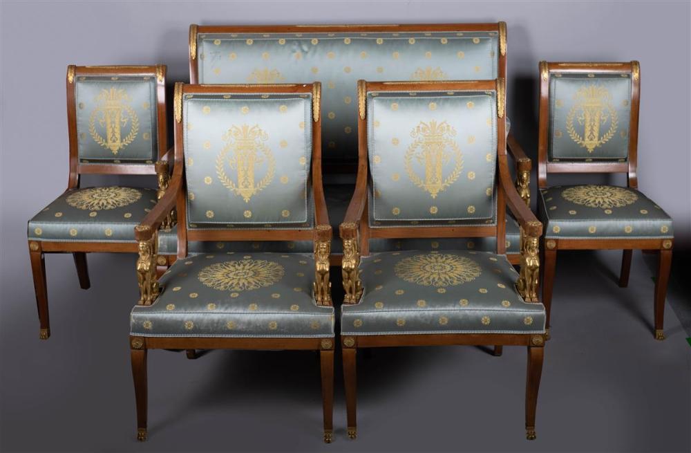 FRENCH EMPIRE STYLE FRUITWOOD AND 33ad4b