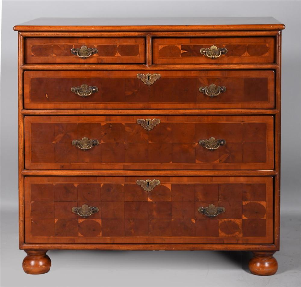 WILLIAM AND MARY STYLE INLAID WALNUT 33ad9d