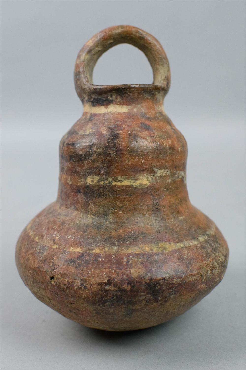 SMALL POTTERY DOUBLE GOURD FORM