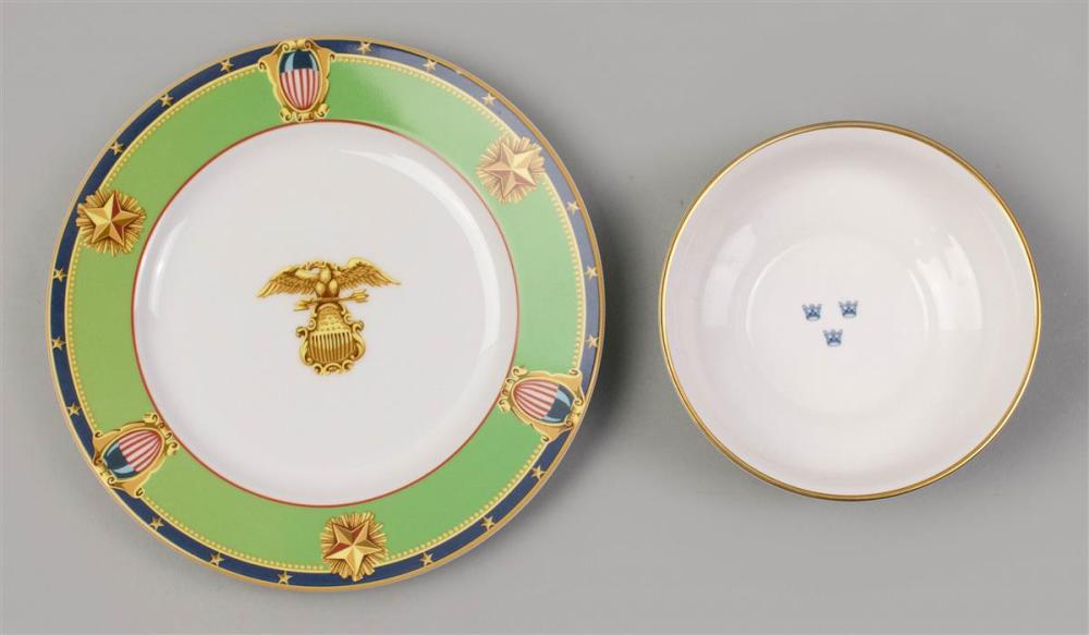 TIFFANY & CO. COMMEMORATIVE PLATE AND