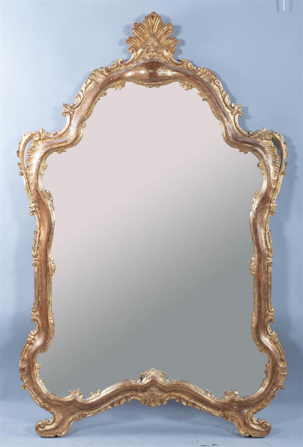 ITALIAN ROCOCO STYLE GILTWOOD MIRRORITALIAN 33ae3b