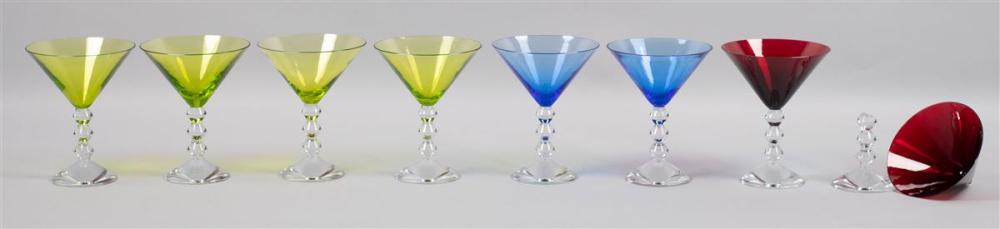 EIGHT BACCARAT VEGA MARTINI GLASSESEIGHT 33afb2