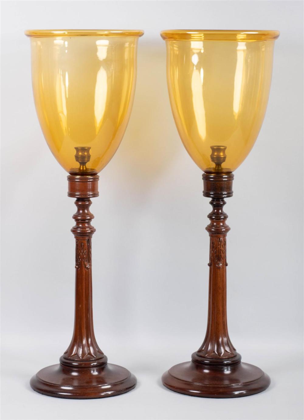 PAIR OF GEORGE III STYLE MAHOGANY 33afed