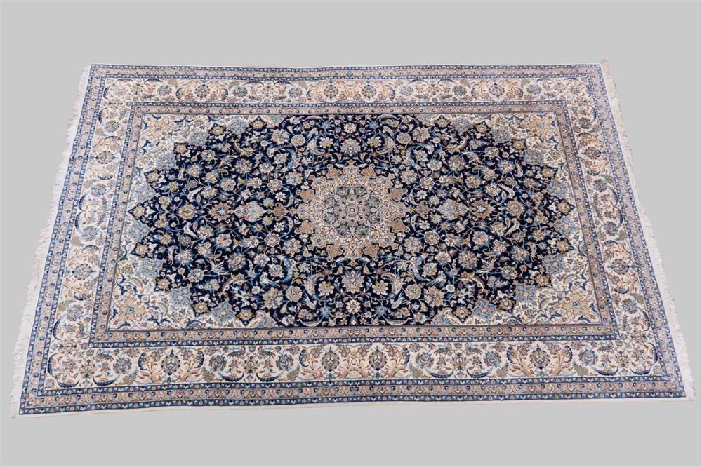 LARGE PERSIAN NAIN DESIGN SILK