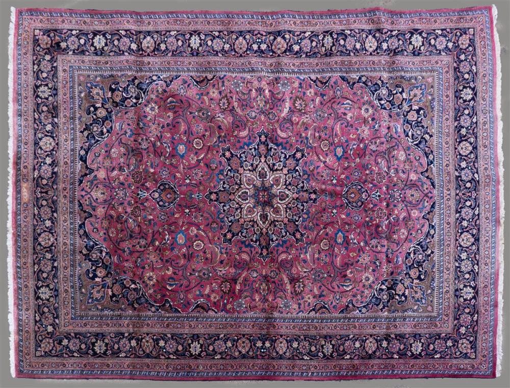 PERSIAN MASHAD WOOL RUGPERSIAN