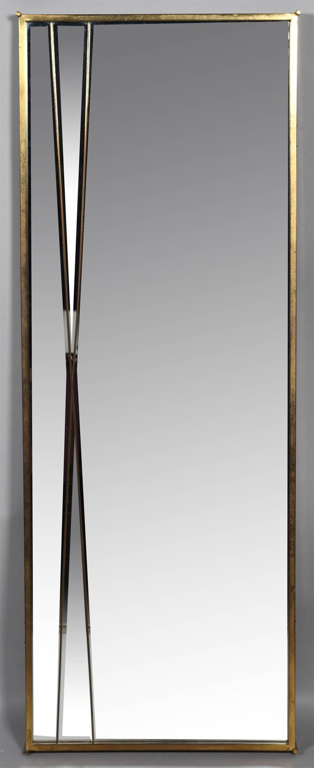 PAUL MCCOBB FOR CALVIN BRASS MIRROR,