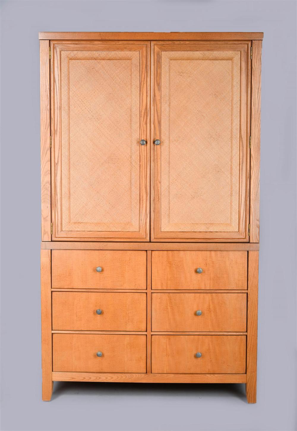 CONTEMPORARY BLONDEWOOD CABINET