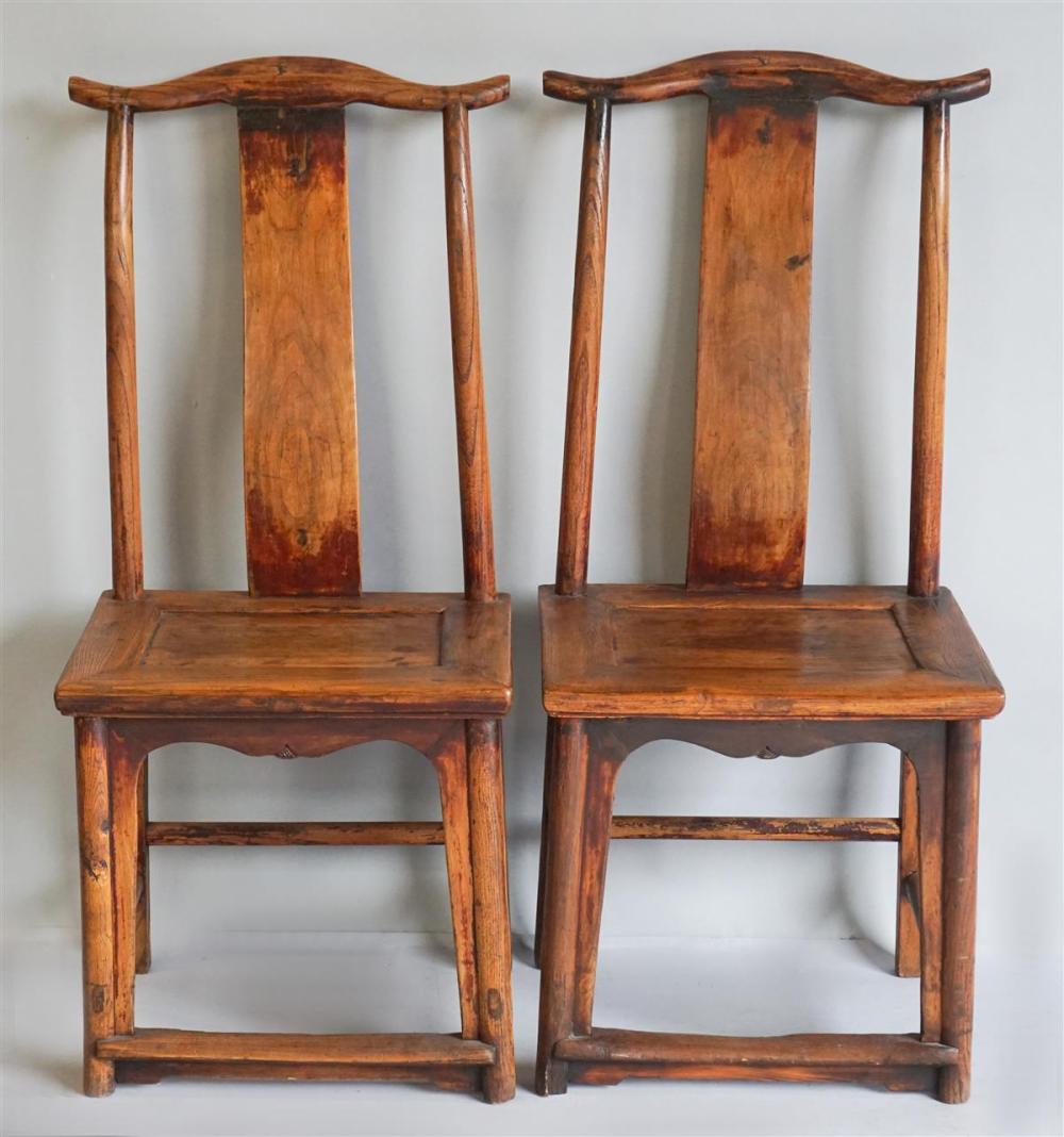 PAIR OF CHINESE SCHOLAR S CHAIRSPAIR 33b0d9