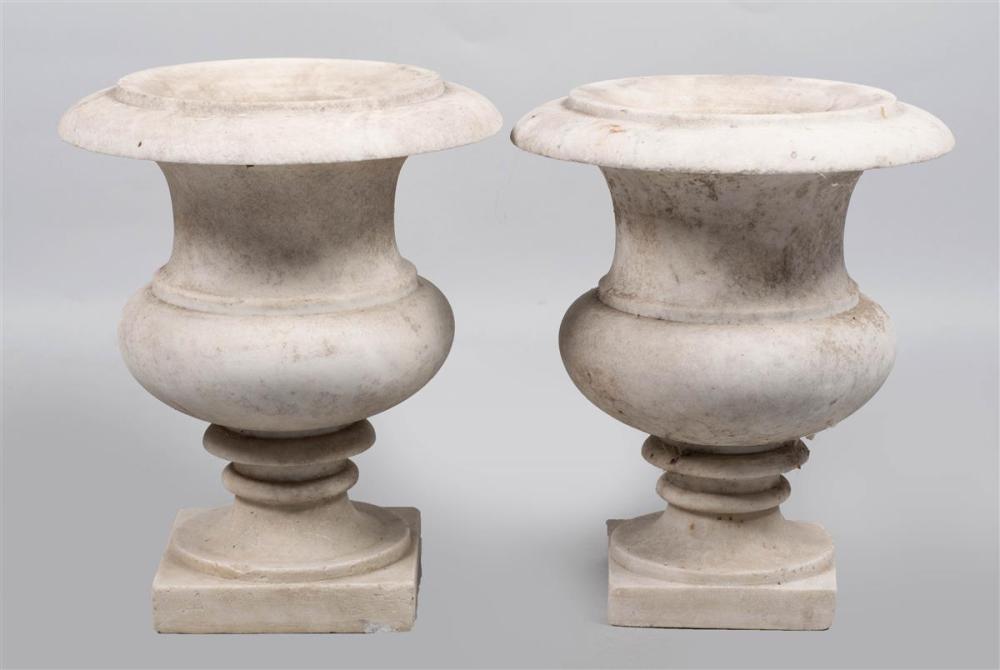 PAIR OF NEOCLASSICAL STYLE MARBLE