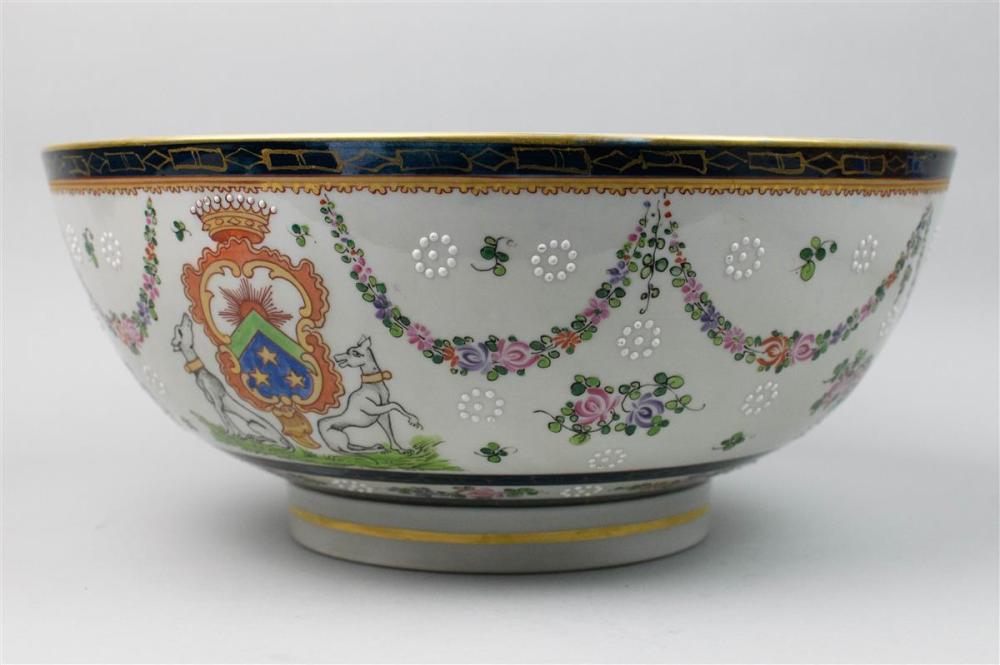 FRENCH PUNCH BOWL IN THE CHINESE 33b0fb