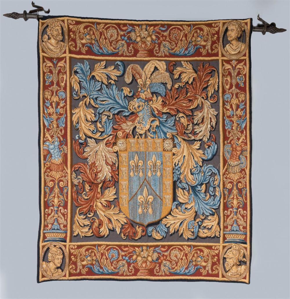 BELGIAN WOOL AND COTTON ARMORIAL 33b191