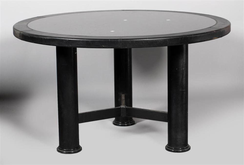 MODERN CIRCULAR CENTER TABLE PROBABLY 33b1f1