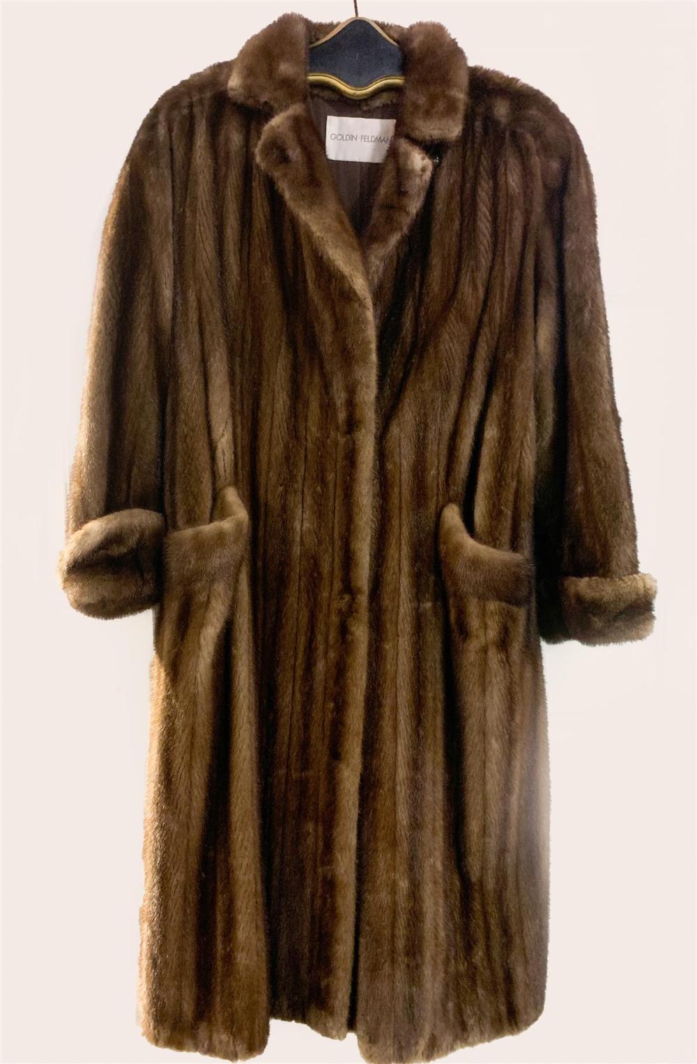 GOLDIN FELDMAN FULL LENGTH MINK 33b236