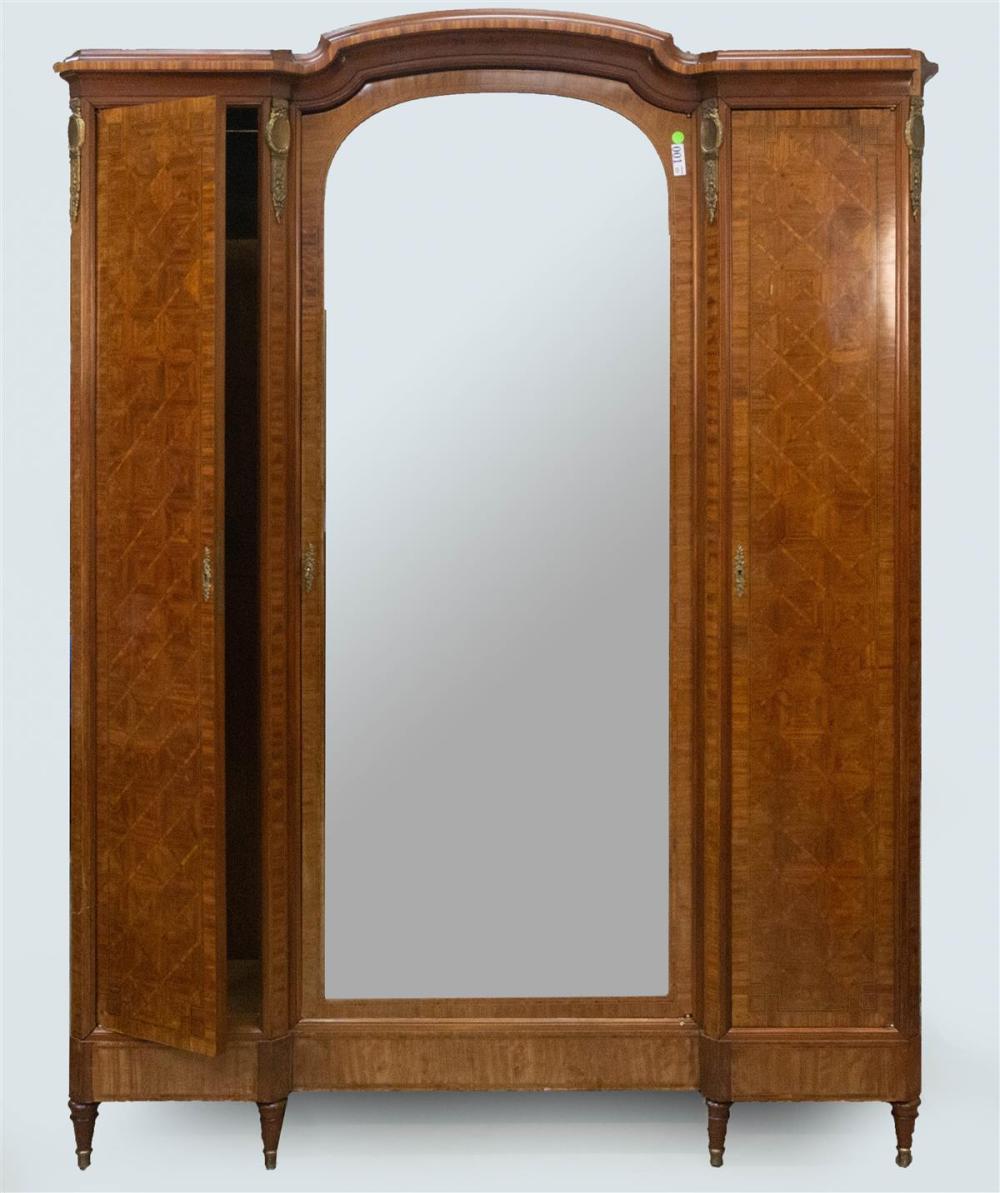 LOUIS XVI STYLE PARQUETRY AND MIRRORED 33b272