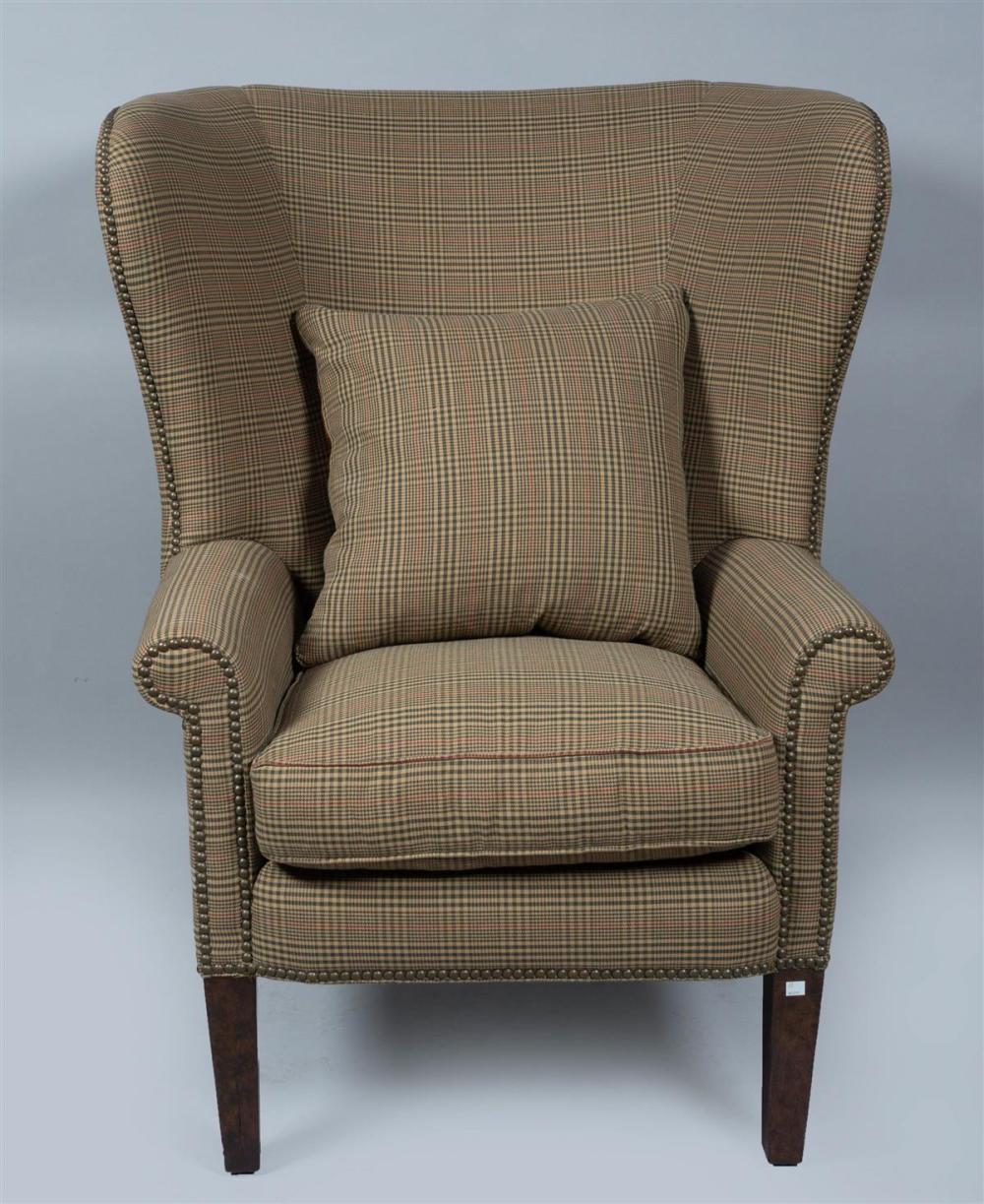 RALPH LAUREN PLAID UPHOLSTERED