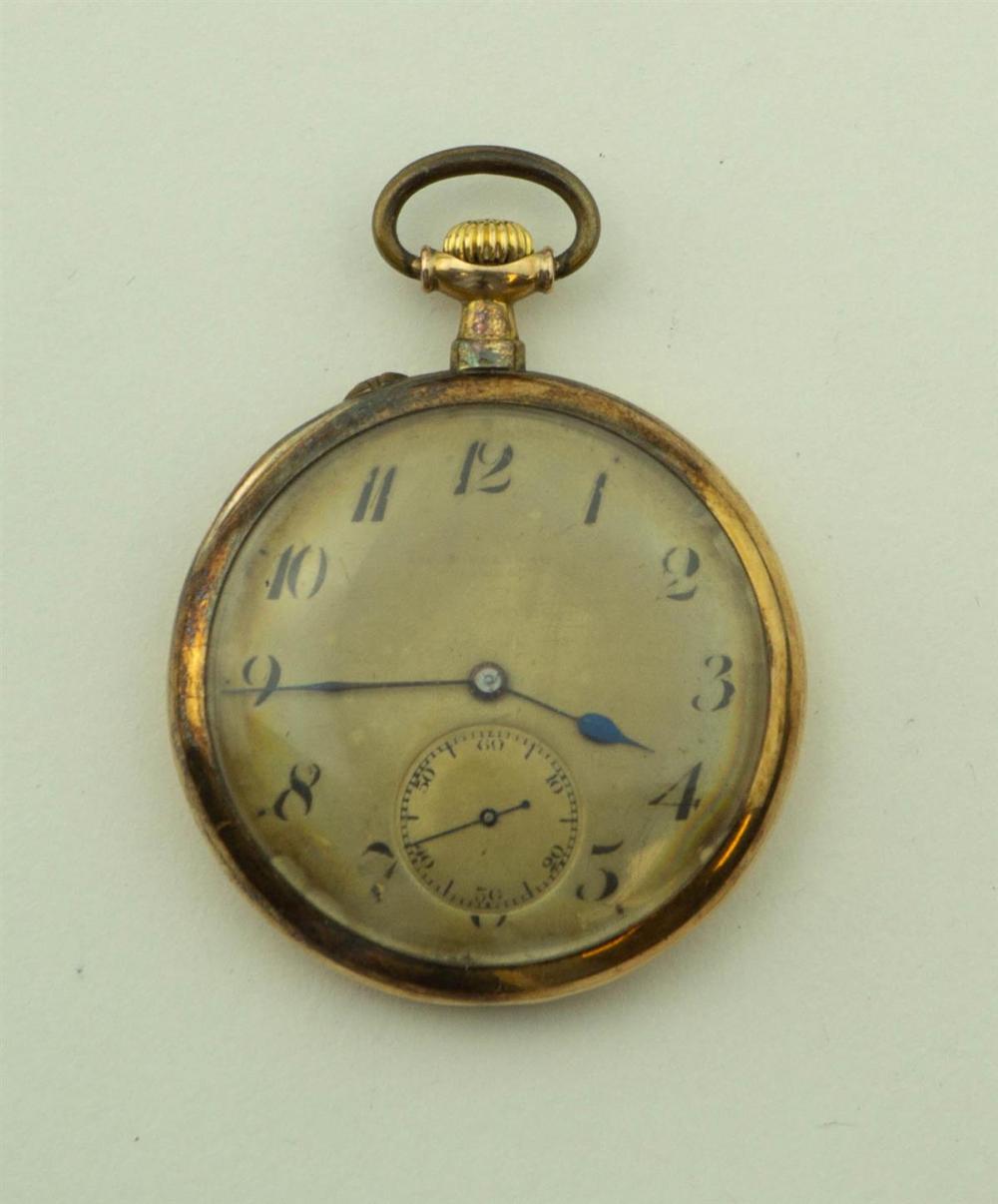 14K YELLOW GOLD OSCAR FRESARD POCKETWATCH14K 33b2f0