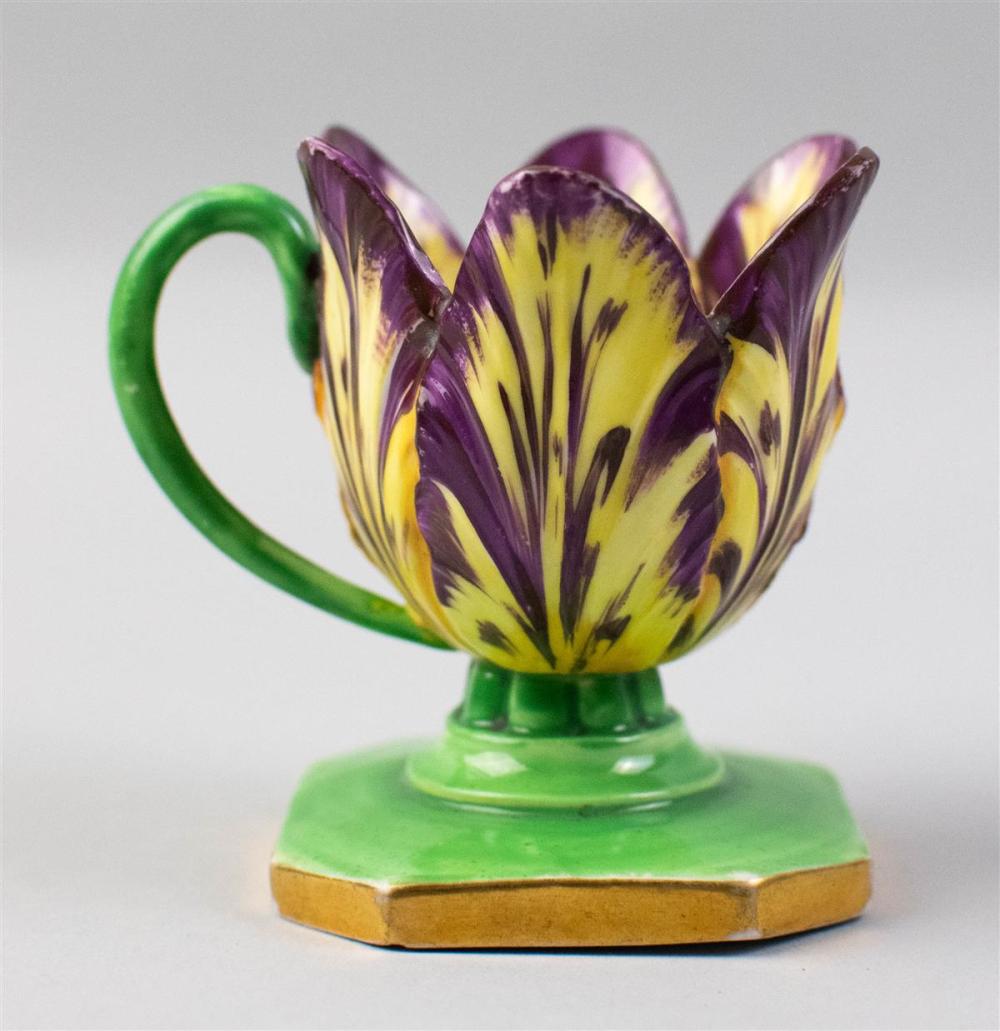 SPODE PORCELAIN TULIP-FORM DESSERT