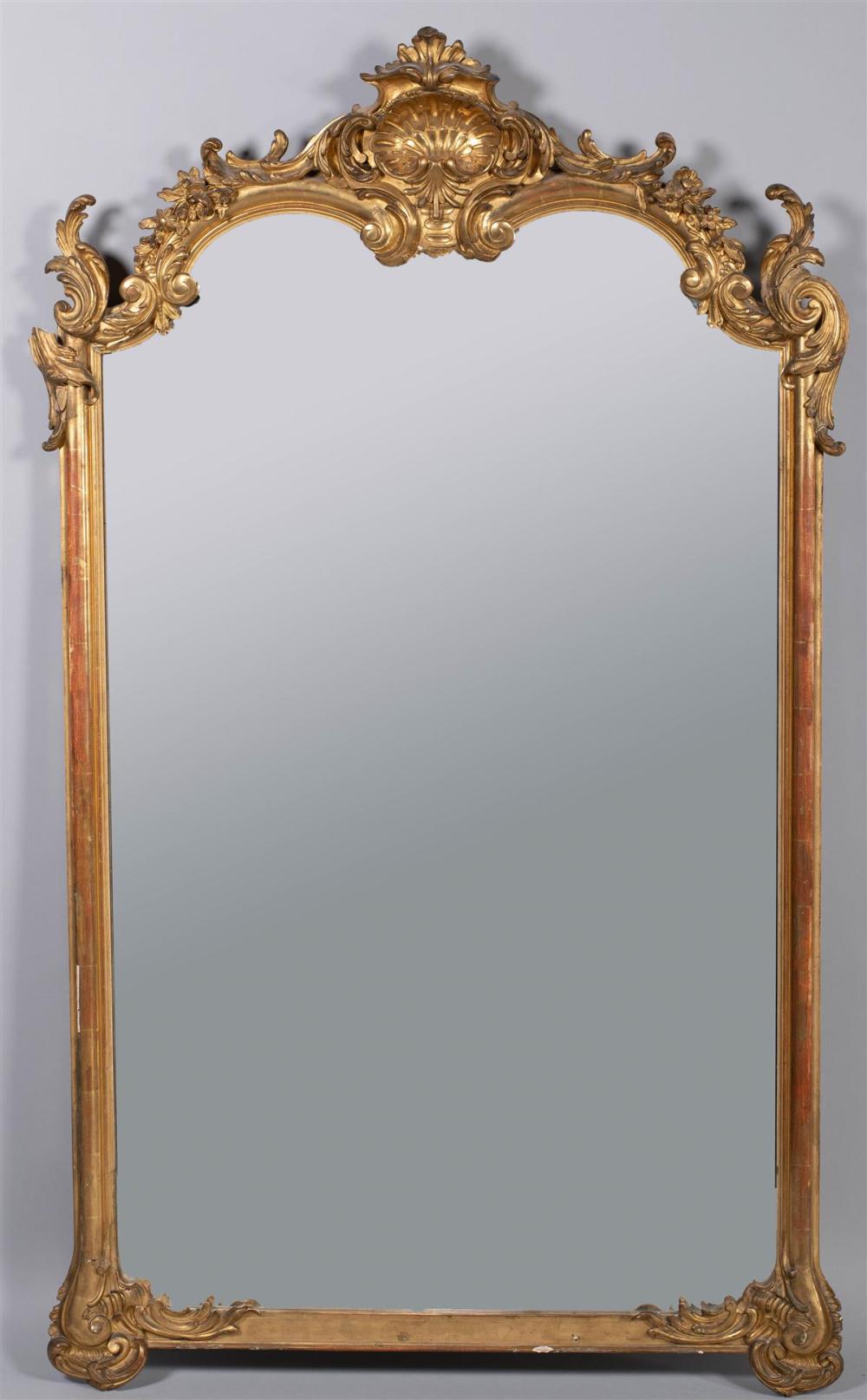 LOUIS XV STYLE GILTWOOD PIER MIRRORLOUIS 33b41c