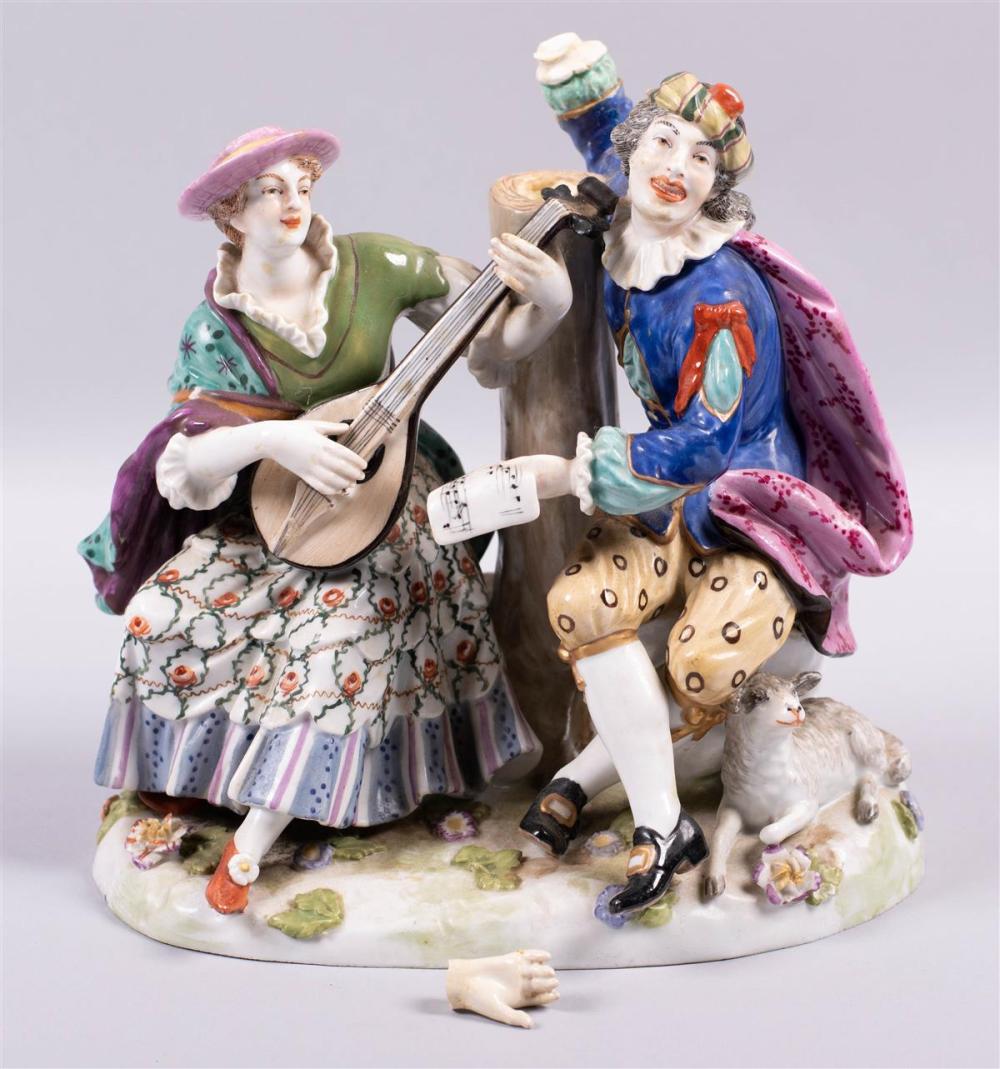 GERMAN PORCELAIN COMMEDIA DELL ARTE 33b479