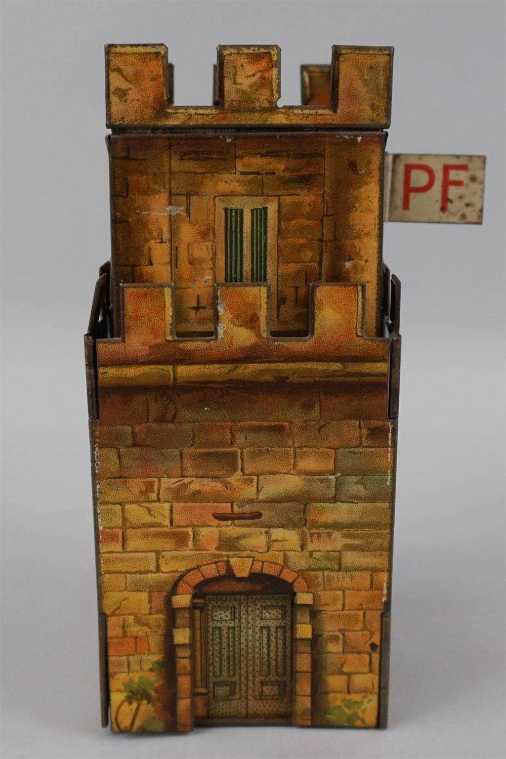 CASTLE BISCUIT TIN BY PEEK FREAN  33b541