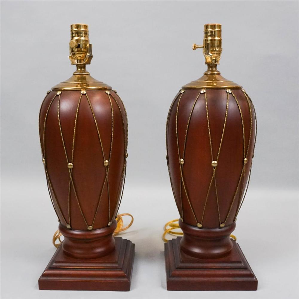 PAIR OF NEOCLASSICAL STYLE CHERRY