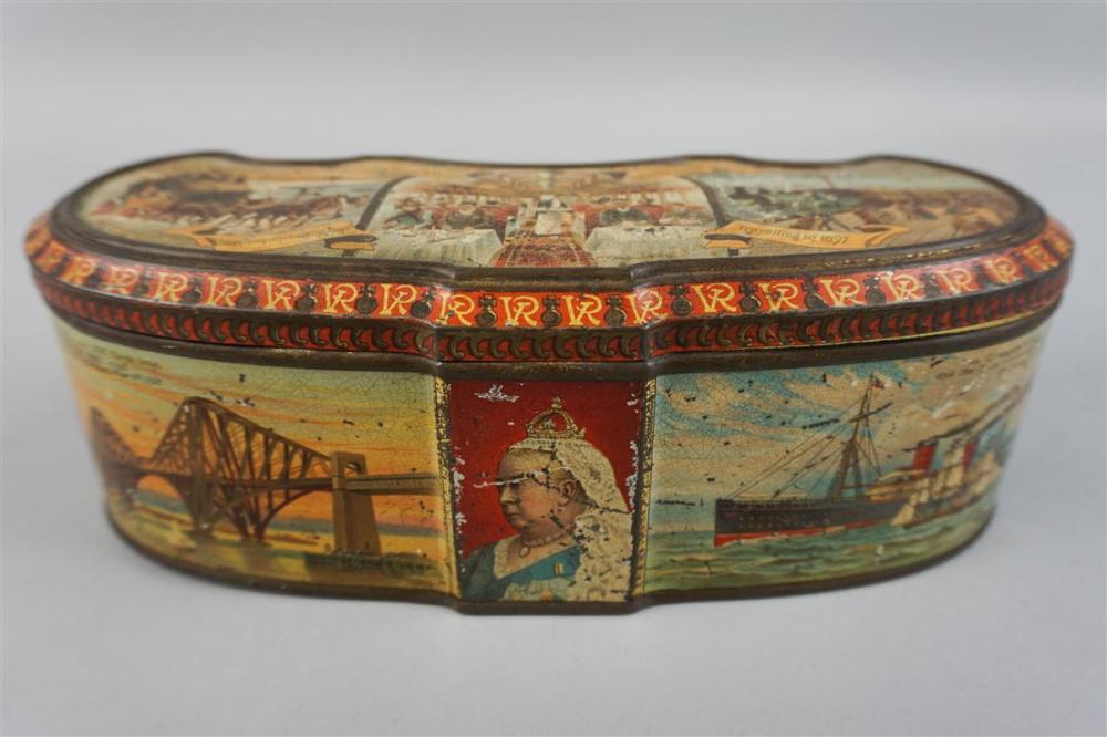 CARR & CO. BISCUIT TIN COMMEMORATING