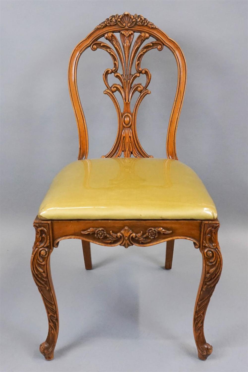 LOUIS XV STYLE CHAIR WITH LIME