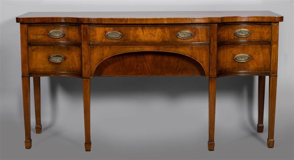 GEORGE III STYLE MAHOGANY SIDEBOARDGEORGE