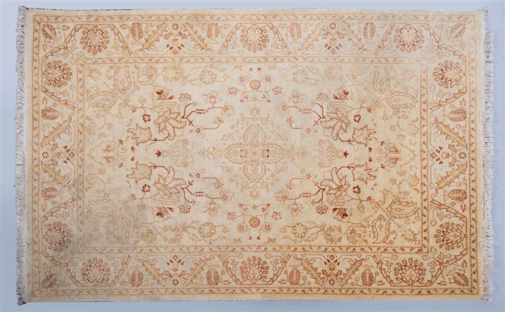 SMALL TAN RUGSMALL TAN RUG, 6'3"