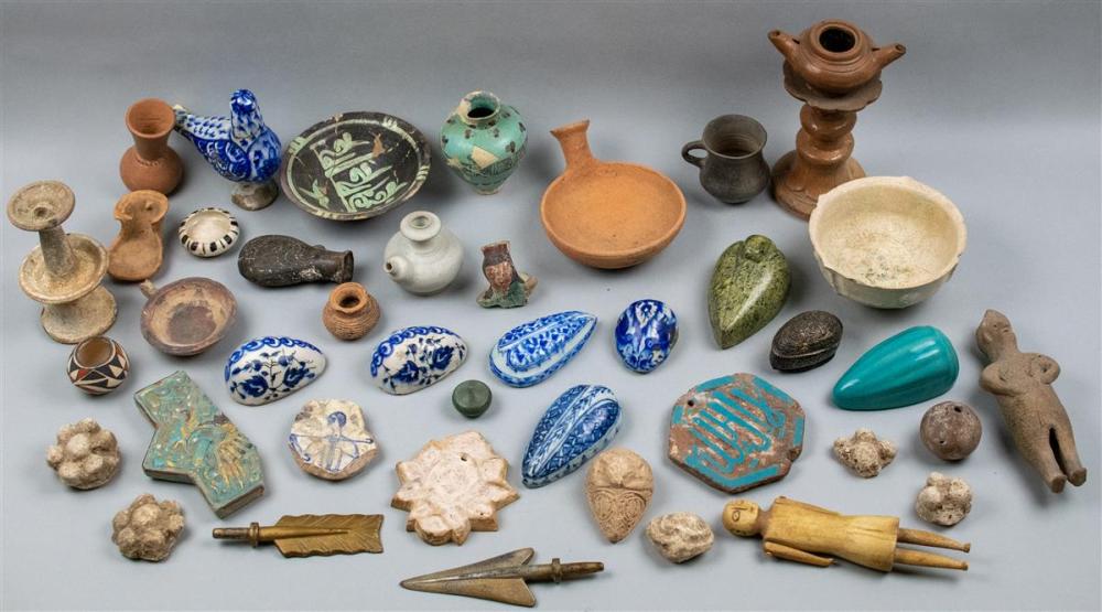 COLLECTION OF PERSIAN AND ASIAN POTTERY