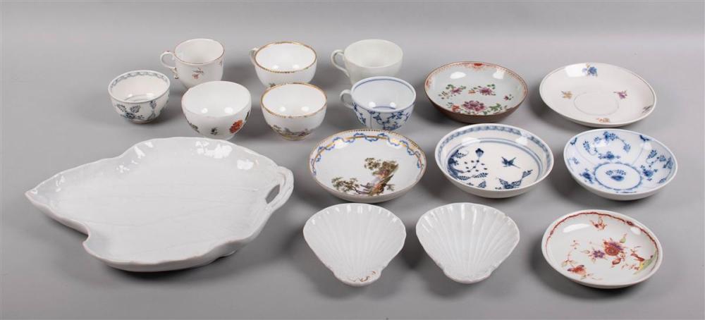 GROUP OF CONTINENTAL PORCELAIN