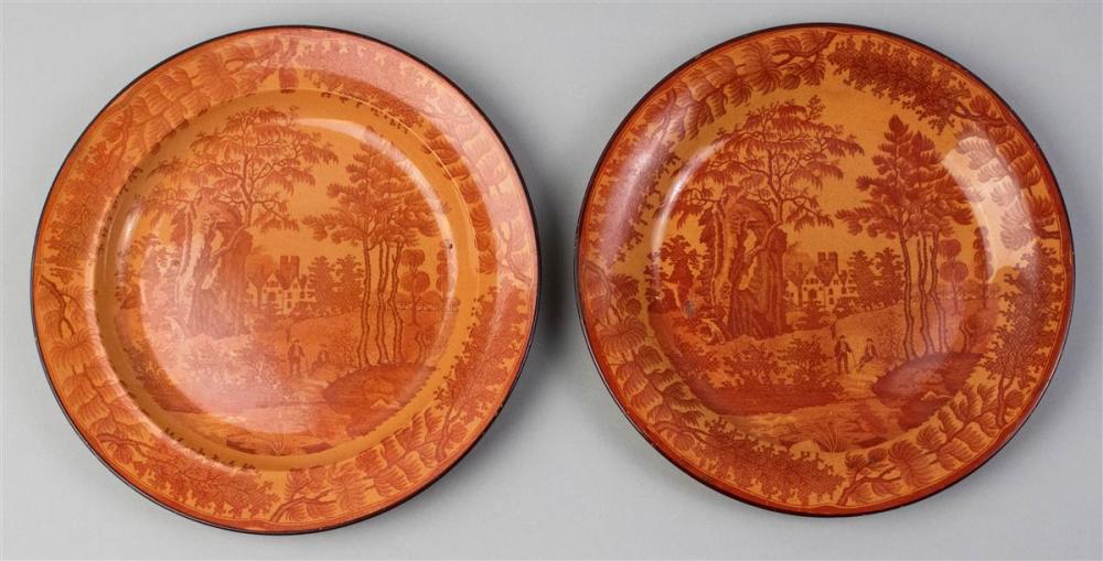 TWO PAIRS OF DAVENPORT DRABWARE