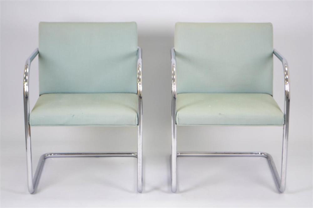 PAIR OF MIES VAN DER ROHE FOR THONET