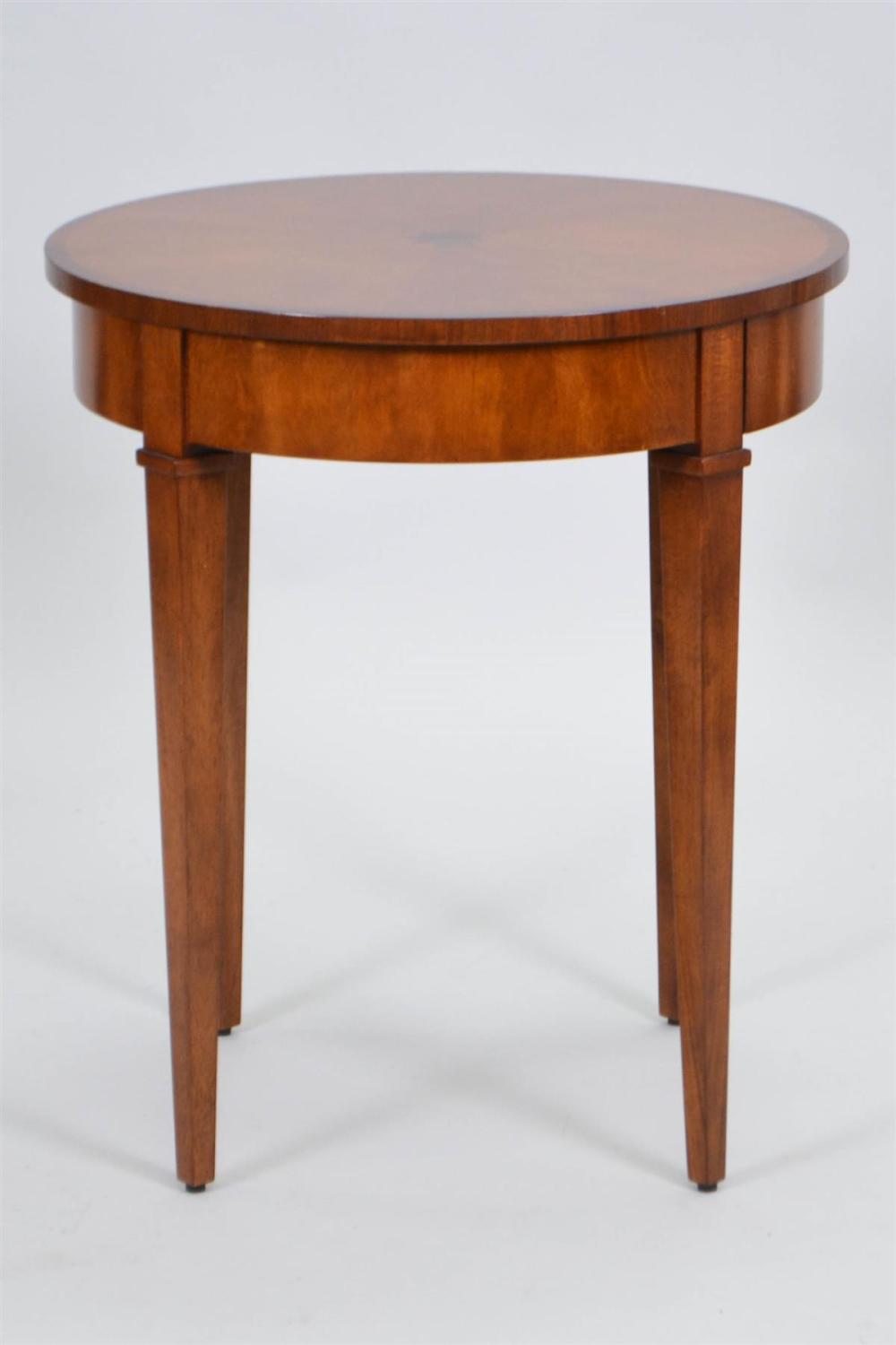 NEOCLASSICAL STYLE INLAID FRUITWOOD