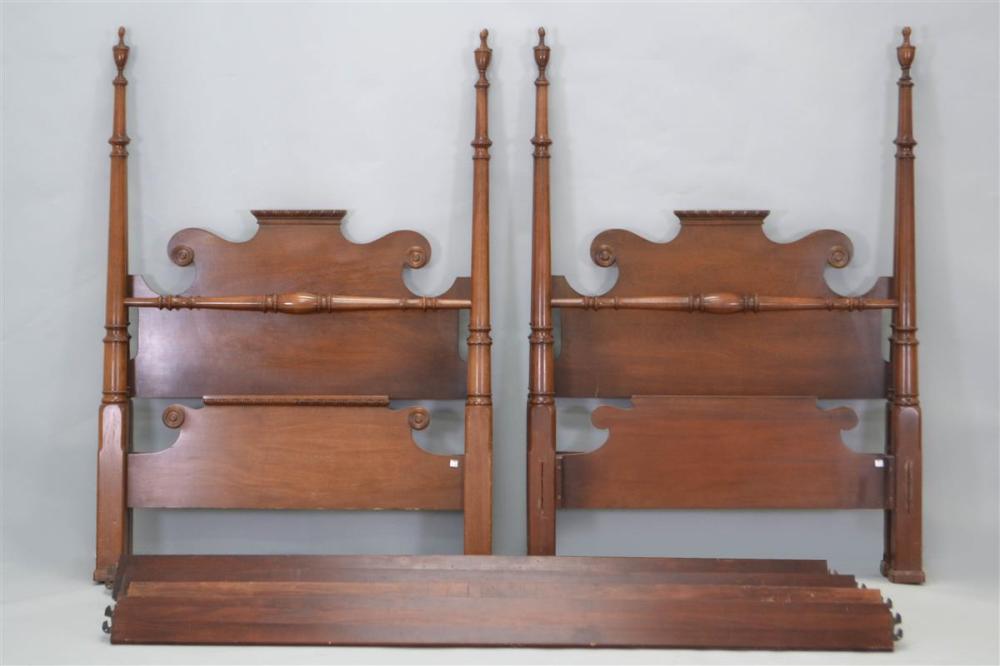 PAIR OF GEORGE III STYLE MAHOGANY