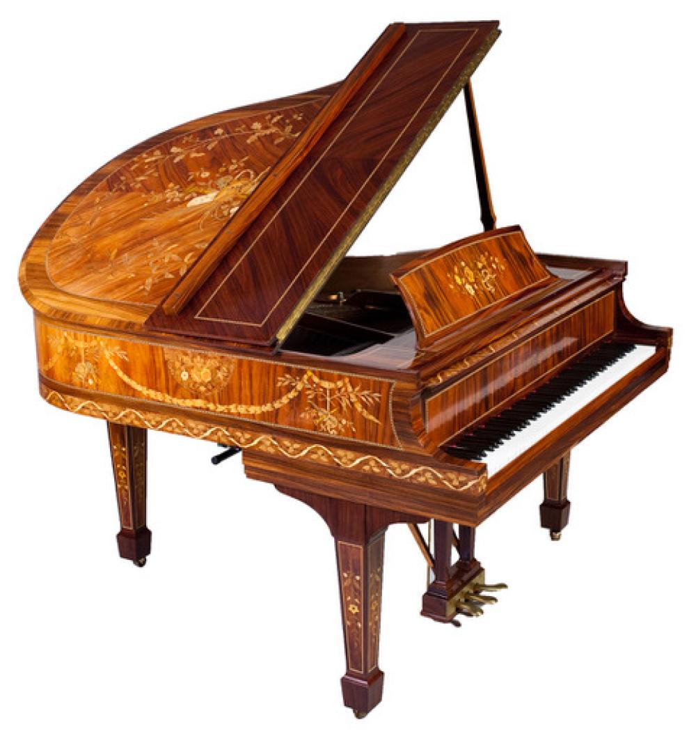 STEINWAY BABY GRAND MODEL S MARQUETRY 33b6dc