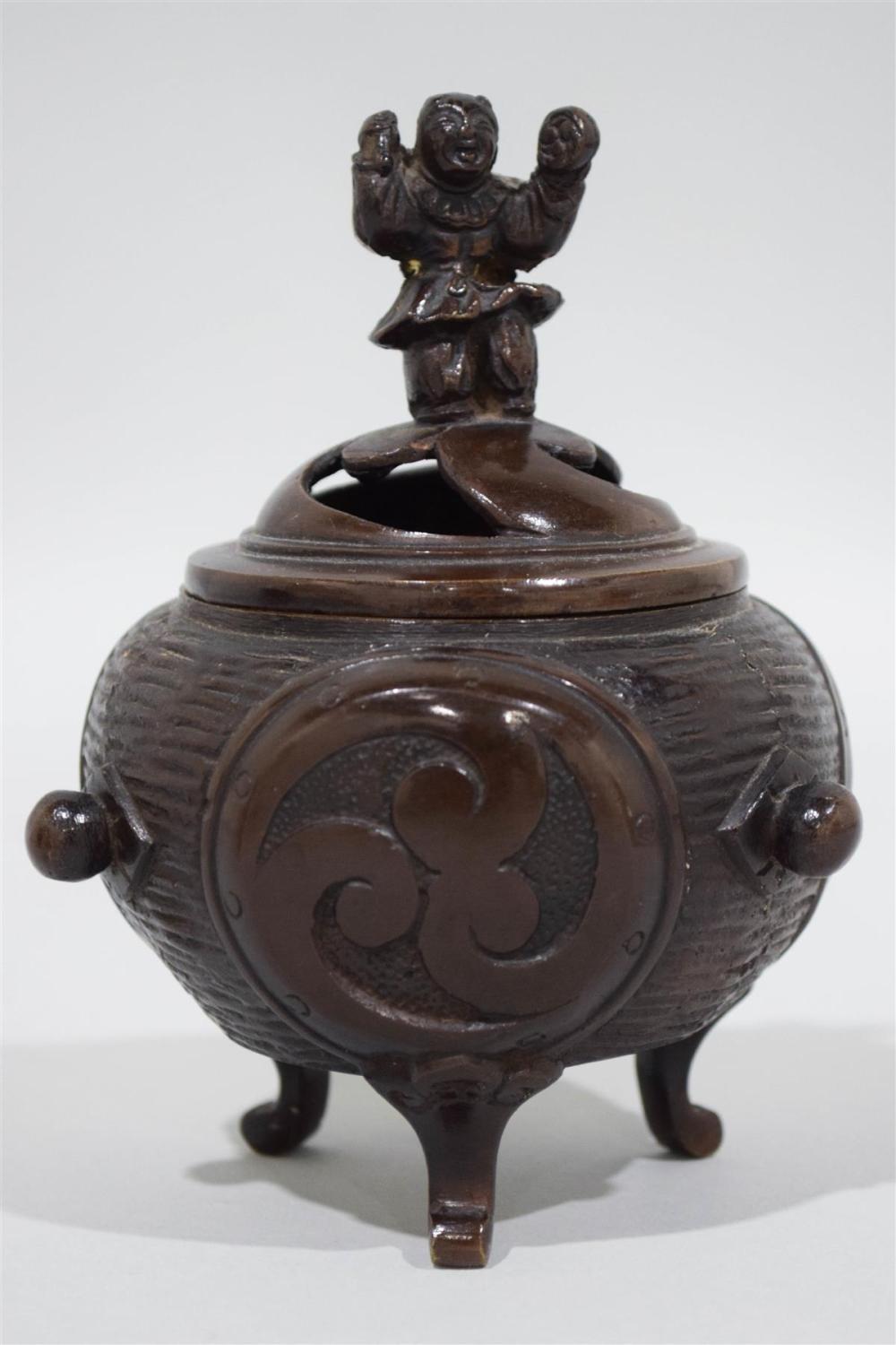 JAPANESE BRONZE CENSERJAPANESE BRONZE