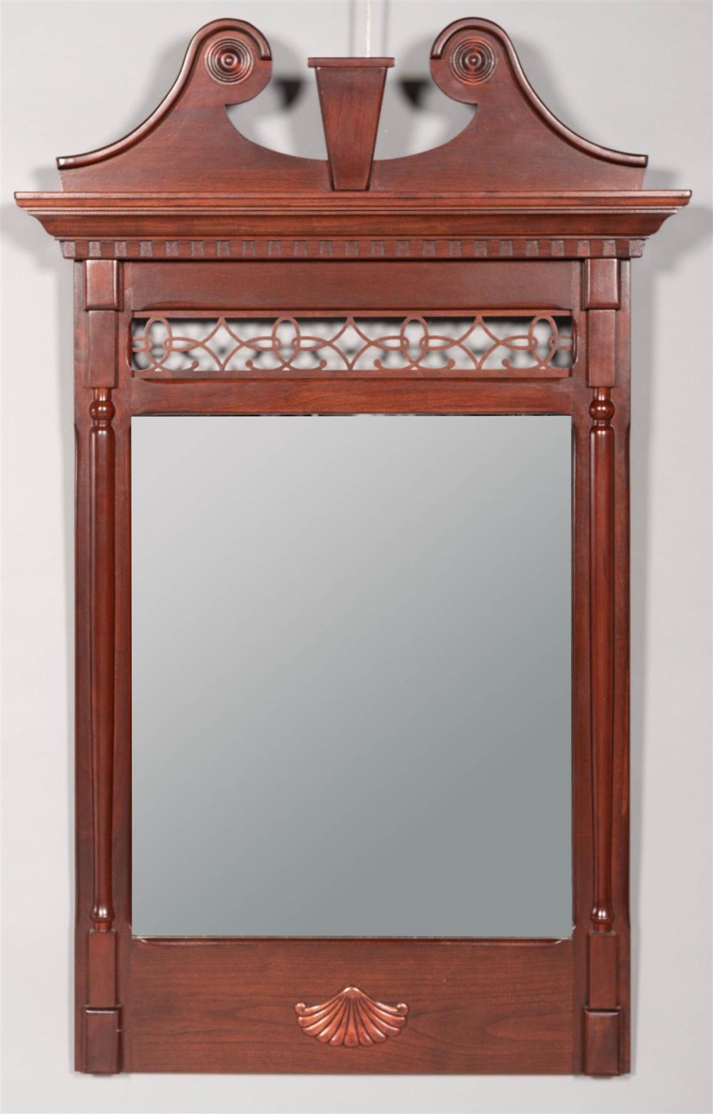 CHIPPENDALE STYLE CHERRYWOOD WALL 33b785