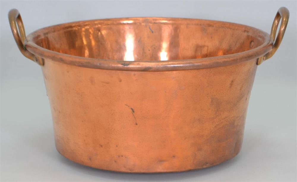 LARGE CONTINENTAL BRASS AND COPPER