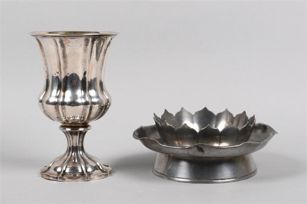 19TH CENTURY ENGLISH SILVER GOBLET