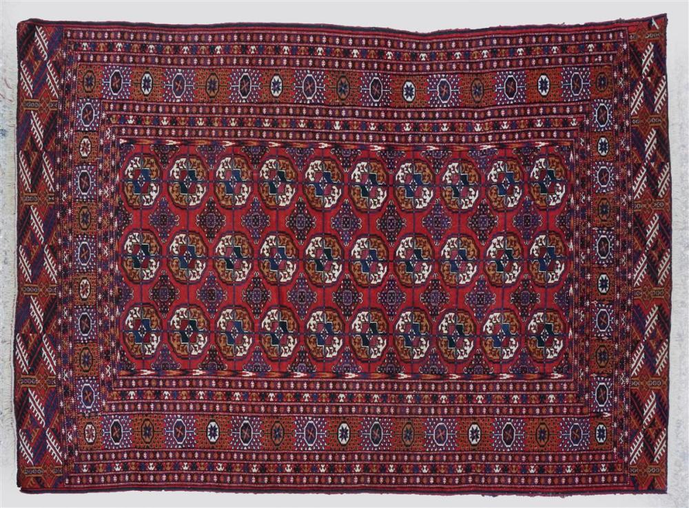 TRIBAL TURKMAN WOOL RUGTRIBAL TURKMAN