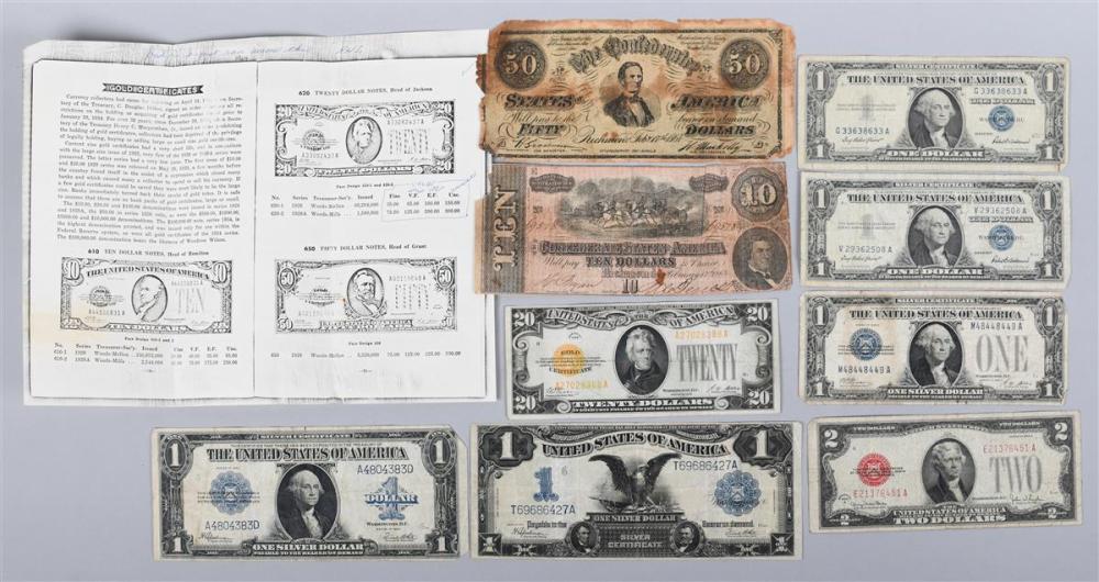 GROUP OF AMERICAN PAPER CURRENCYGROUP